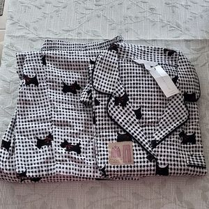 NWT Charter Club Scottie Dog Sleep set